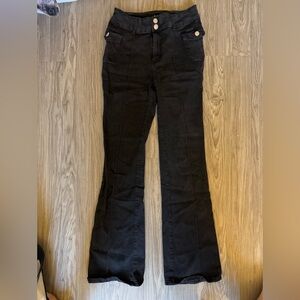 Black Flared S.O.N.G. Pants